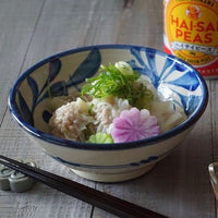 やちむん 陶眞窯 5寸鉢 染付 コバルト唐草 やちむん 陶眞窯 やちむん