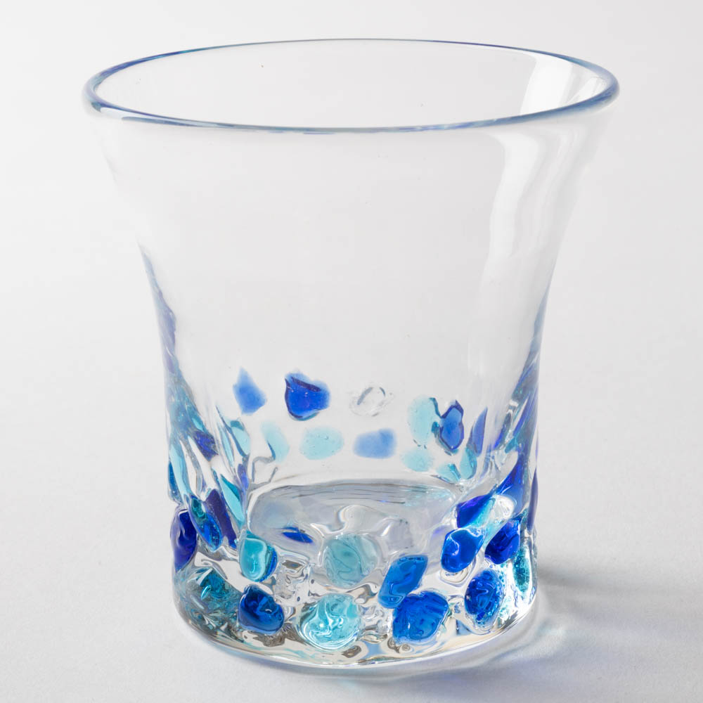 琉球ガラス匠工房 カレットグラス 青/水 琉球ガラス匠工房 琉球ガラス