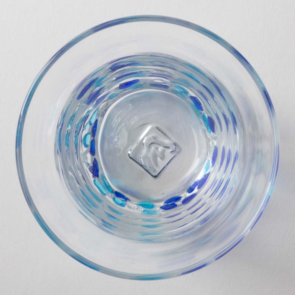 琉球ガラス匠工房 カレットグラス 青/水 琉球ガラス匠工房 琉球ガラス