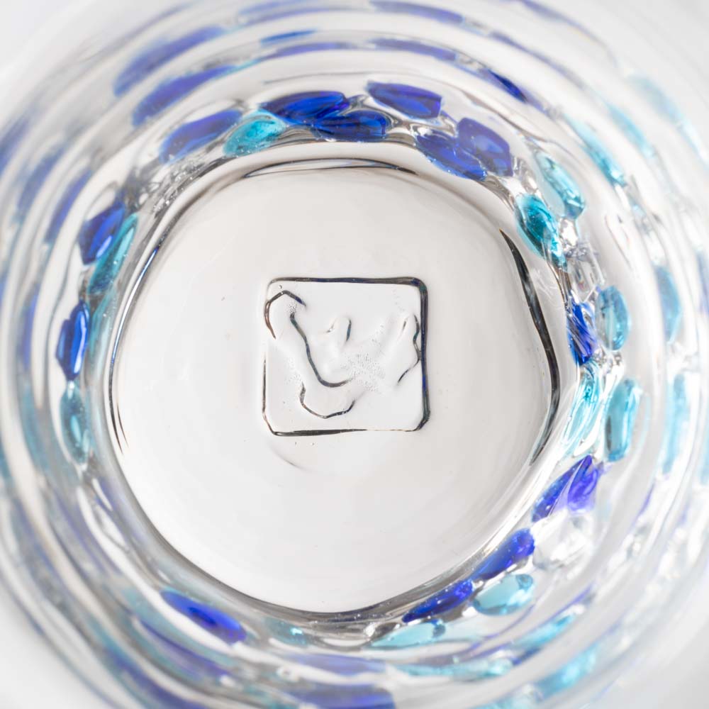 琉球ガラス匠工房 カレットグラス 青/水 琉球ガラス匠工房 琉球ガラス