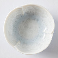 京焼・清水焼 陶あん 花結晶 小鉢(青白) 京焼・清水焼 陶あん 京焼・清水焼