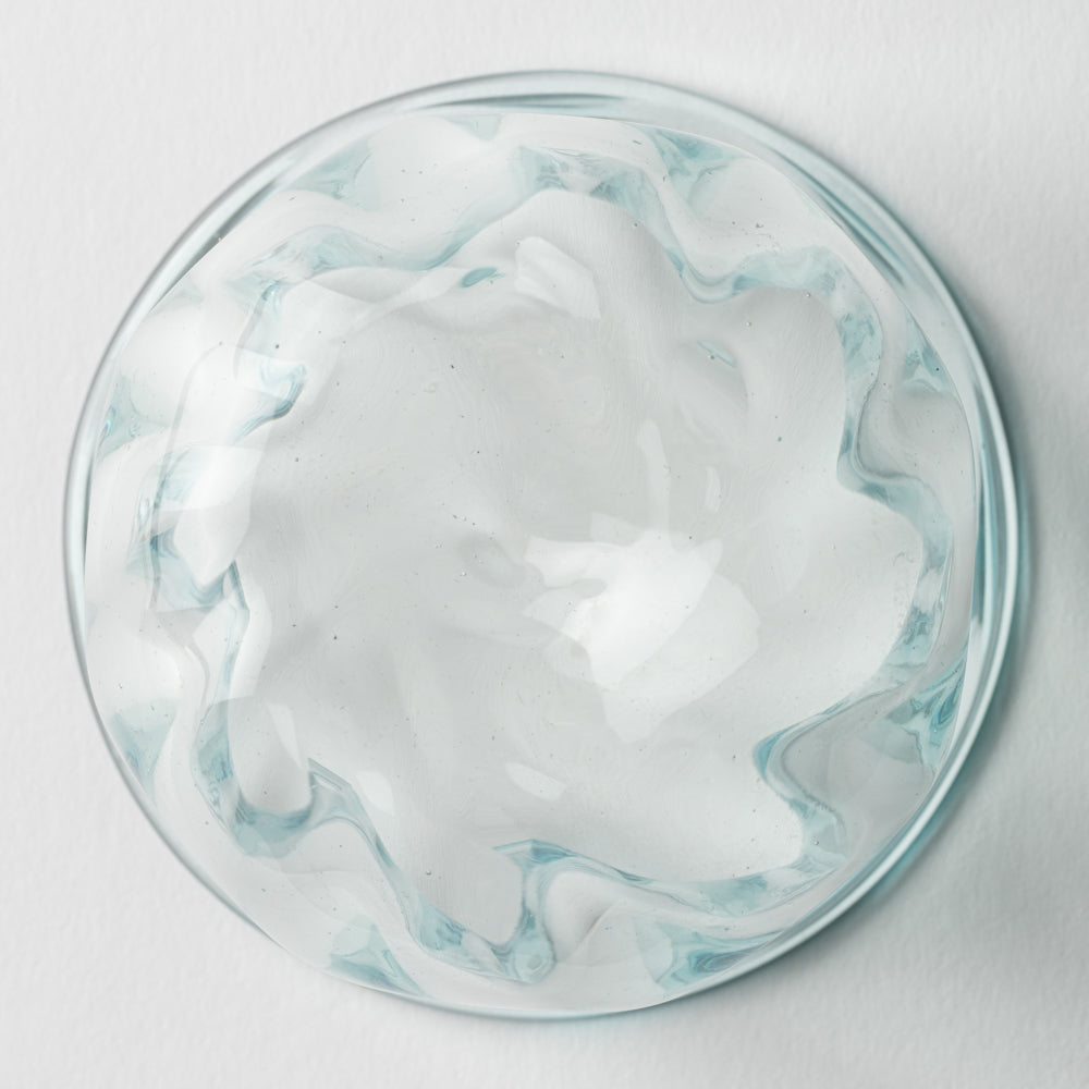 琉球ガラス工房 glass32 うずグラス(水) 琉球ガラス工房glass32 琉球ガラス