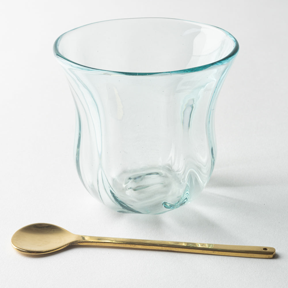 琉球ガラス工房 glass32 うずグラス(水) 琉球ガラス工房glass32 琉球ガラス