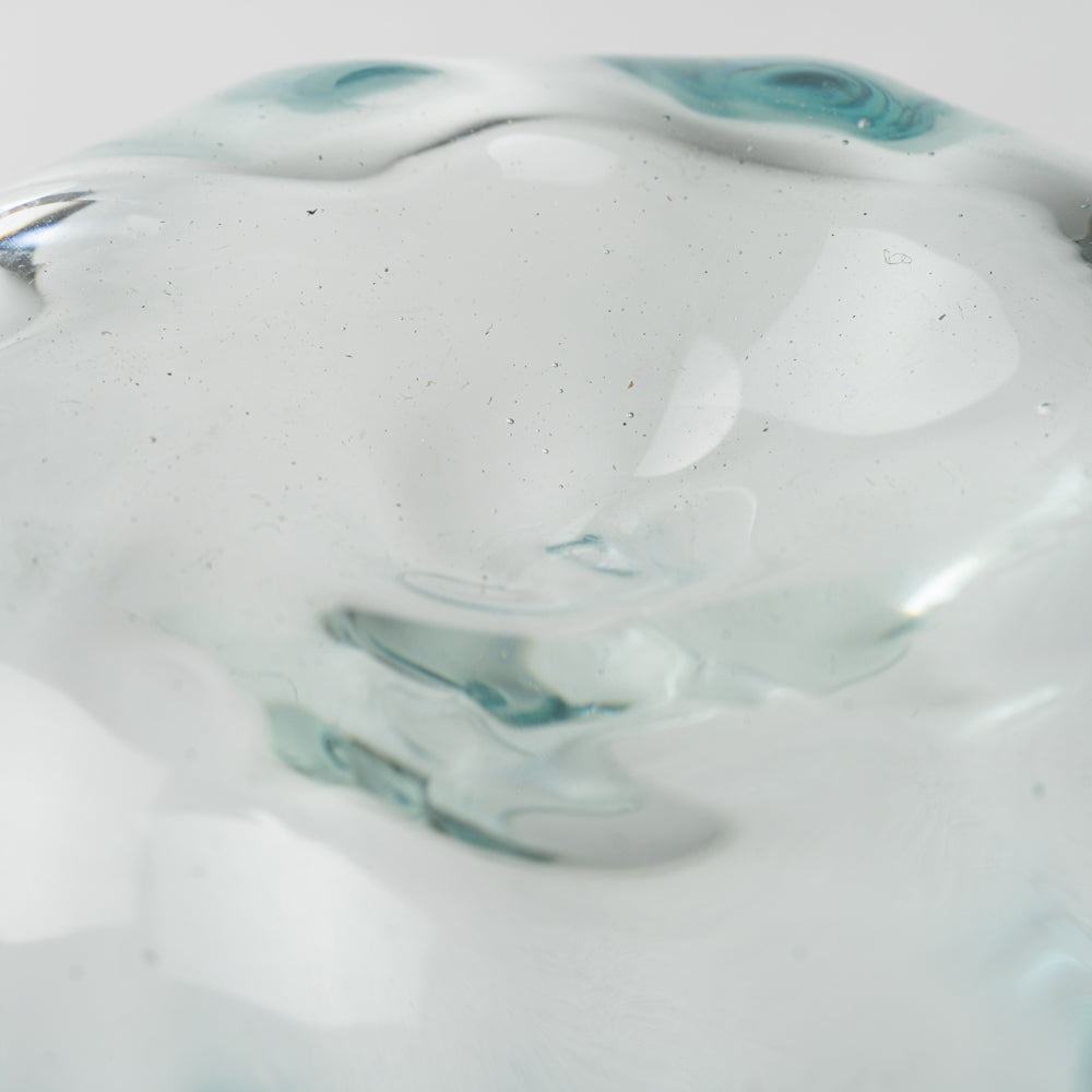 琉球ガラス工房 glass32 うずグラス(水) 琉球ガラス工房glass32 琉球ガラス