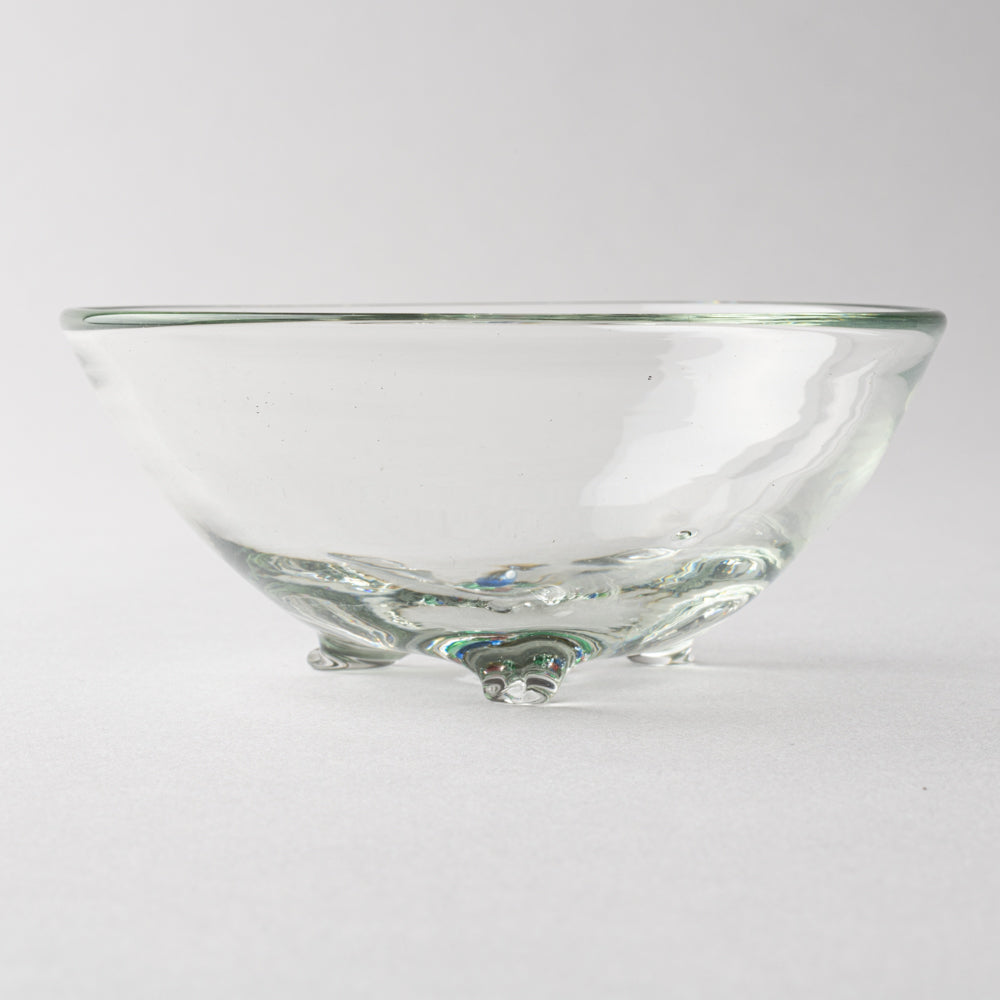 琉球ガラス工房 glass32 カレット三ツ足小鉢 琉球ガラス工房glass32 琉球ガラス