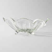 琉球ガラス工房 glass32 足付うず小鉢 琉球ガラス工房glass32 琉球ガラス