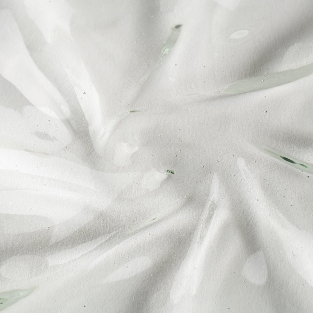 琉球ガラス工房 glass32 うず皿(クリア) 琉球ガラス工房glass32 琉球ガラス