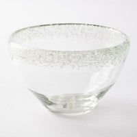 吹きガラス工房一星 ふち泡小鉢 吹きガラス工房一星 ガラスもの