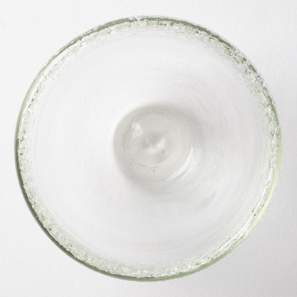 吹きガラス工房一星 ふち泡小鉢 吹きガラス工房一星 ガラスもの