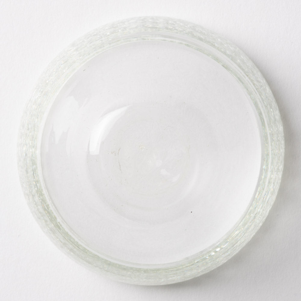 吹きガラス工房一星 ふち泡小鉢 吹きガラス工房一星 ガラスもの