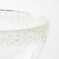 吹きガラス工房一星 ふち泡小鉢 吹きガラス工房一星 ガラスもの