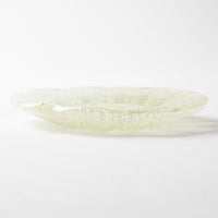 吹きガラス工房一星 泡モール皿 吹きガラス工房一星 ガラスもの