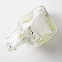 吹きガラス工房一星 泡水玉変形花器 吹きガラス工房一星 ガラスもの