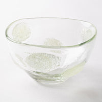 吹きガラス工房一星 泡水玉丸小鉢 吹きガラス工房一星 ガラスもの