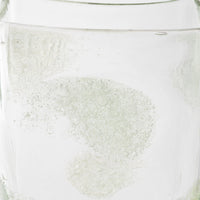 吹きガラス工房一星 泡水玉角柱花器 吹きガラス工房一星 ガラスもの