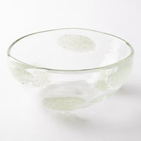 吹きガラス工房一星 泡水玉丸鉢(中) 吹きガラス工房一星 ガラスもの