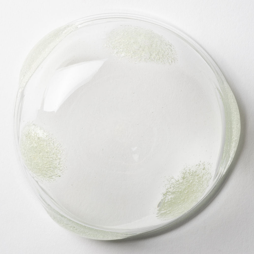 吹きガラス工房一星 泡水玉丸鉢(中) 吹きガラス工房一星 ガラスもの