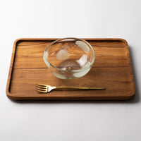 吹きガラス工房一星 泡水玉丸鉢(中) 吹きガラス工房一星 ガラスもの