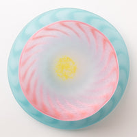 作家 栗原瑠璃華 蓮 カップ&ソーサーセット ガラス作家 栗原瑠璃華 ガラスもの