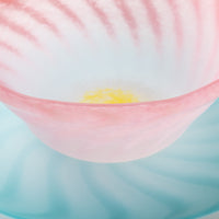 作家 栗原瑠璃華 蓮 カップ&ソーサーセット ガラス作家 栗原瑠璃華 ガラスもの