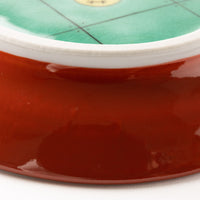 九谷焼工房花もん 丸皿(松花) 九谷焼工房花もん 九谷焼