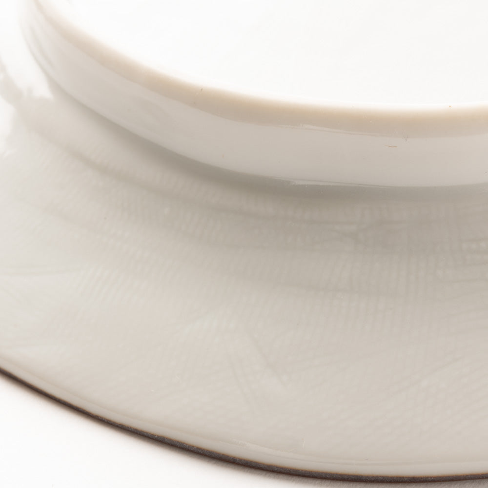 九谷焼工房花もん だ円皿(蝶) 九谷焼工房花もん 九谷焼