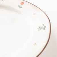 九谷焼工房花もん だ円皿(鹿) 九谷焼工房花もん 九谷焼