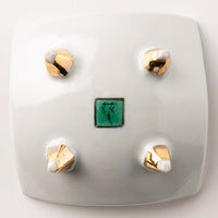 九谷焼工房花もん 珍味皿(梅松) 九谷焼工房花もん 九谷焼