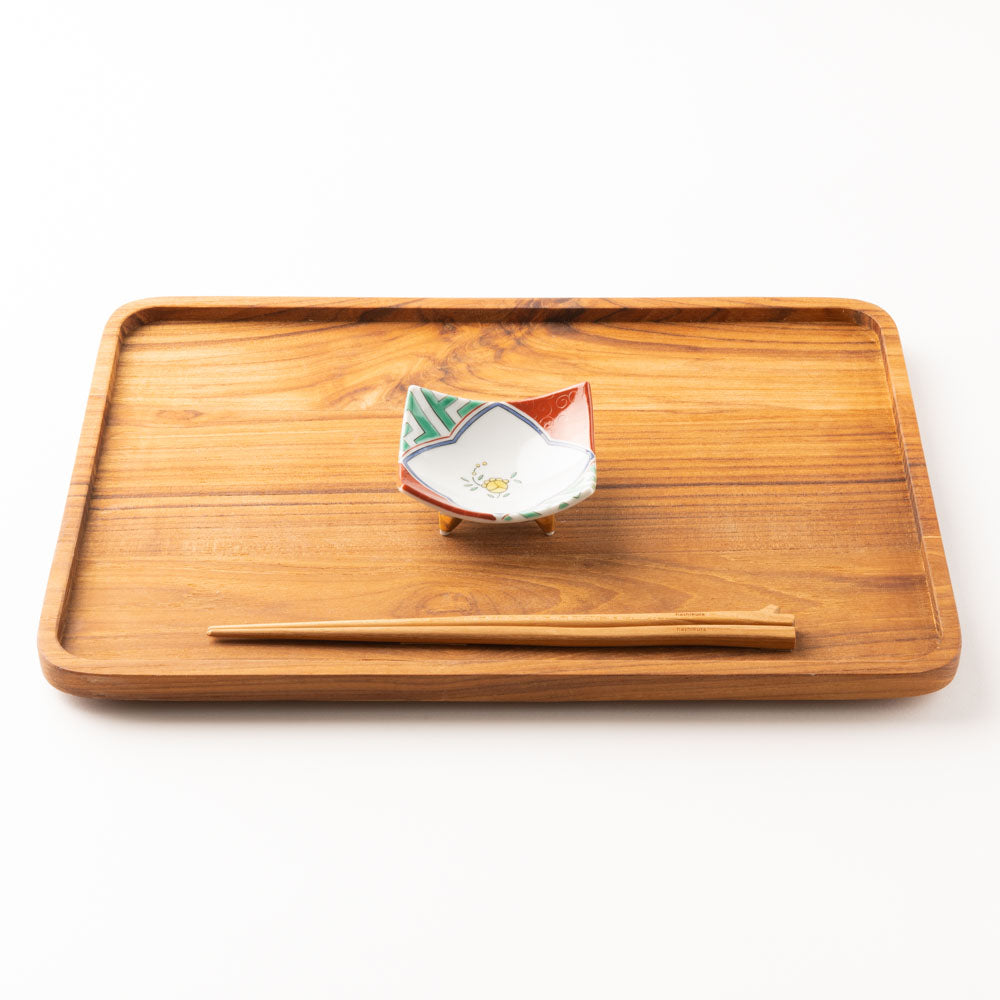 九谷焼工房花もん 珍味皿(黄花) 九谷焼工房花もん 九谷焼