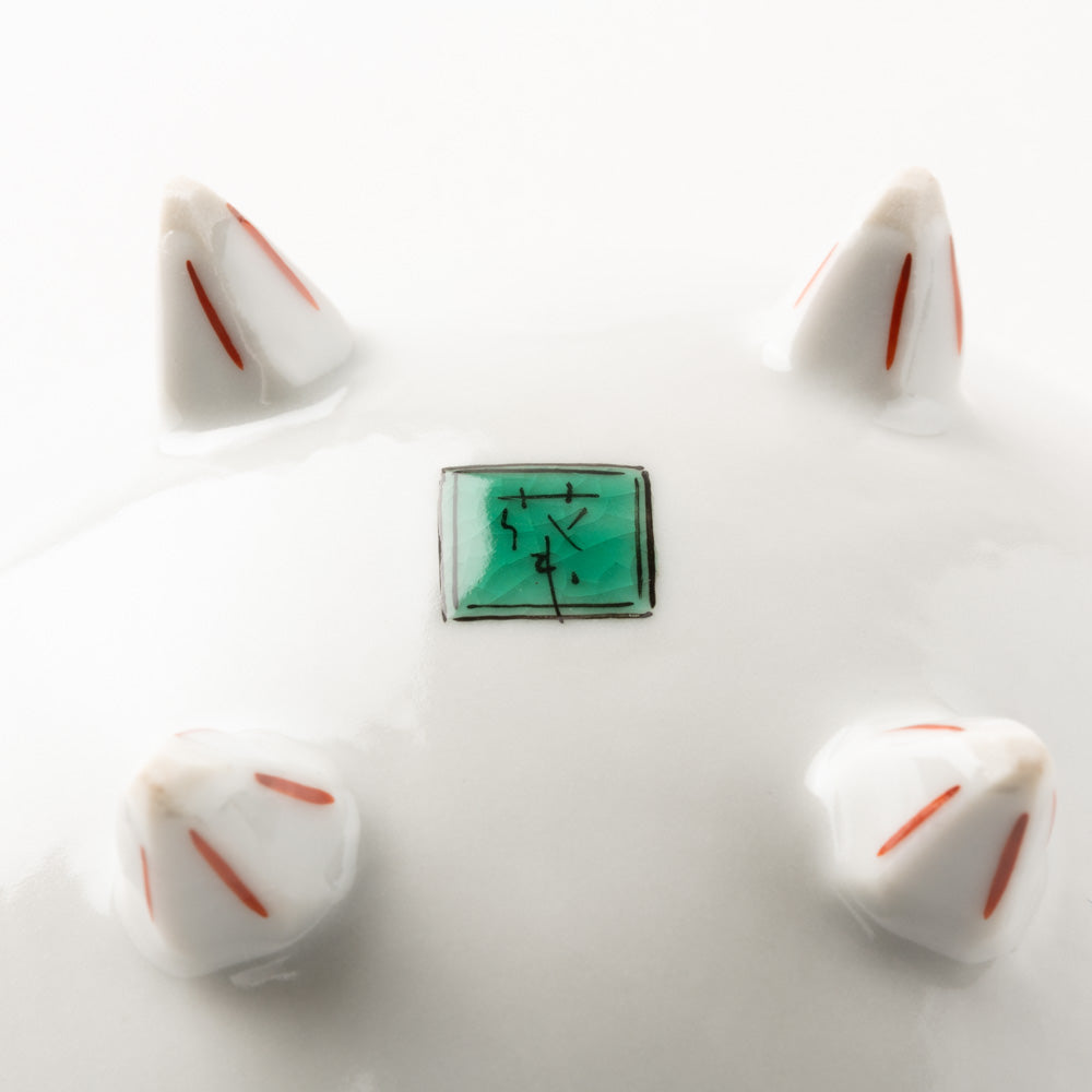 九谷焼工房花もん 珍味皿(紫花) 九谷焼工房花もん 九谷焼