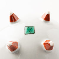 九谷焼工房花もん 珍味皿(ぼたん) 九谷焼工房花もん 九谷焼