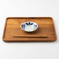 砥部焼 陶房遊 ミニボウル ブルーリーフ 砥部焼 陶房遊 砥部焼