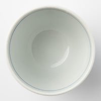 砥部焼 陶房遊 蕎麦猪口(大) ブルーリーフ 砥部焼 陶房遊 砥部焼