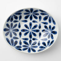 砥部焼 陶房遊 カレー鉢 花市松 砥部焼 陶房遊 砥部焼