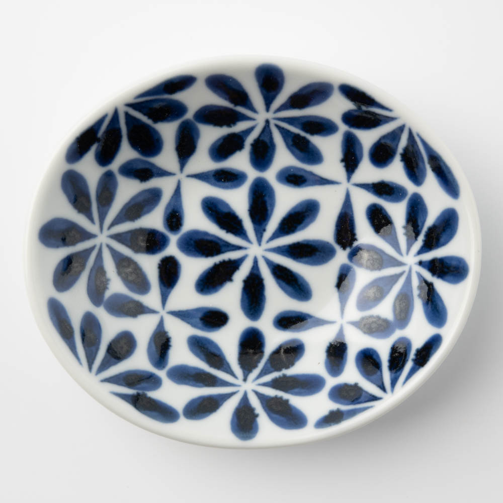 砥部焼 陶房遊 ミニボウル 花市松 砥部焼 陶房遊 砥部焼