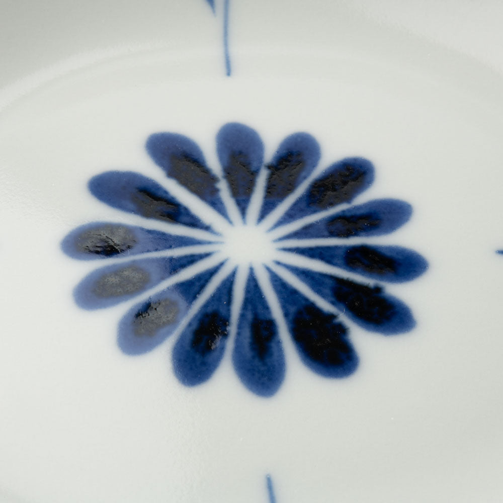 砥部焼 陶房遊 カレー鉢 菊つなぎ 砥部焼 陶房遊 砥部焼