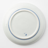 砥部焼 陶房遊 7寸丸皿 菊つなぎ 砥部焼 陶房遊 砥部焼