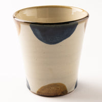 やちむん 陶眞窯 フリーカップ 染付 ドット(ゴスアメ) やちむん 陶眞窯 やちむん