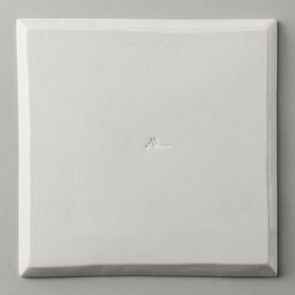 砥部焼 遠藤窯 石目 フラットプレート 正方形 砥部焼 遠藤窯 砥部焼