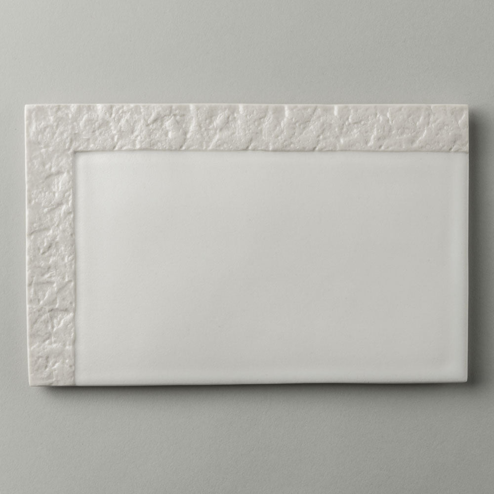 砥部焼 遠藤窯 石目 フラットプレート 長方形 砥部焼 遠藤窯 砥部焼