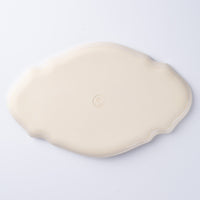 百々音momone 洋皿 乳濁釉 百々音momone 陶磁器作家もの