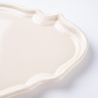 百々音momone 洋皿 乳濁釉 百々音momone 陶磁器作家もの