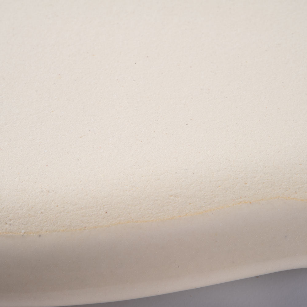 百々音momone 洋皿 乳濁釉 百々音momone 陶磁器作家もの