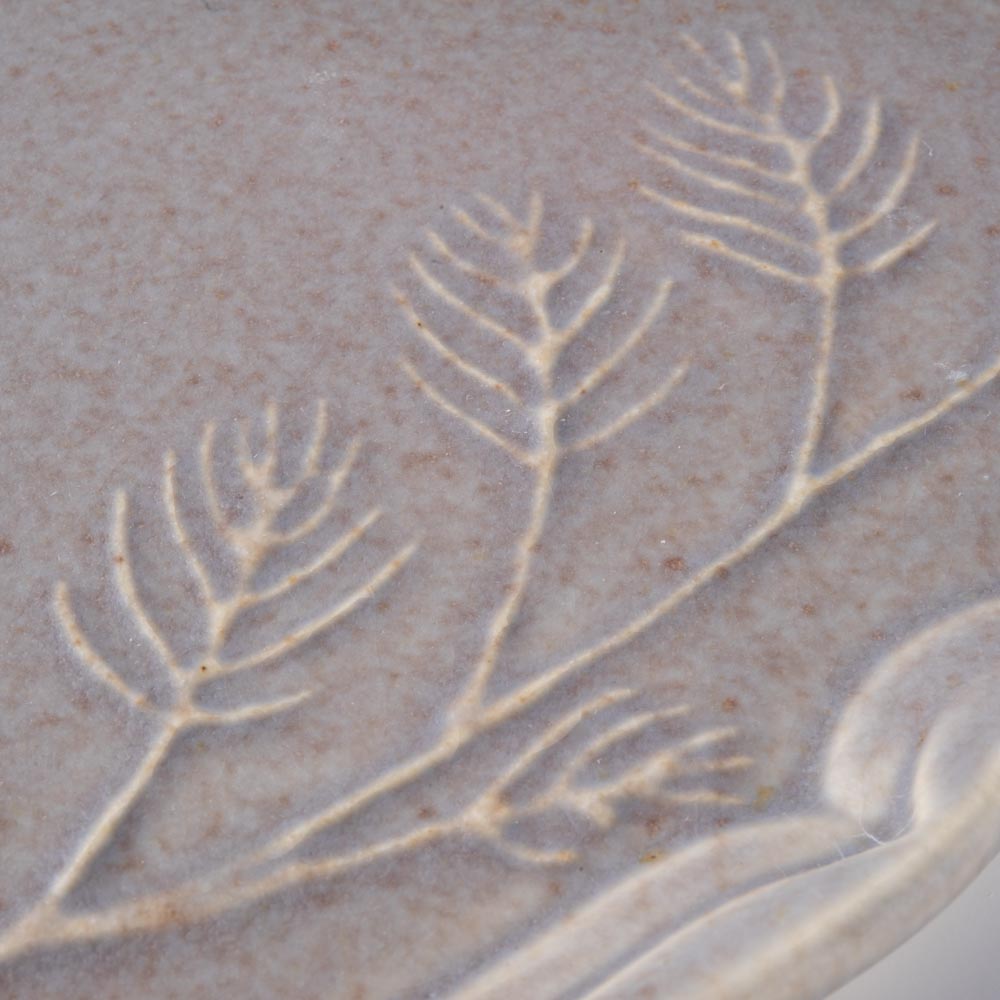 百々音momone blue×gray garden 洋皿 百々音momone 陶磁器作家もの