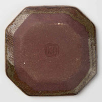 波佐見焼 紀窯 正八角皿(小) 白地格子 波佐見焼 紀窯 波佐見焼