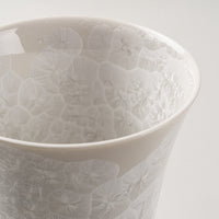 京焼・清水焼 陶あん 花結晶 フリーカップ(白) 京焼・清水焼 陶あん 京焼・清水焼