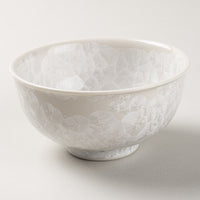 京焼・清水焼 陶あん 花結晶 ご飯茶碗 大(白) 京焼・清水焼 陶あん 京焼・清水焼