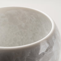 京焼・清水焼 陶あん 花結晶 玉湯呑(白) 京焼・清水焼 陶あん 京焼・清水焼