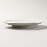 京焼・清水焼 陶あん 花結晶 小皿 丸平皿(白) 京焼・清水焼 陶あん 京焼・清水焼