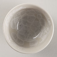 京焼・清水焼 陶あん 花結晶 ぐい呑み(白) 京焼・清水焼 陶あん 京焼・清水焼